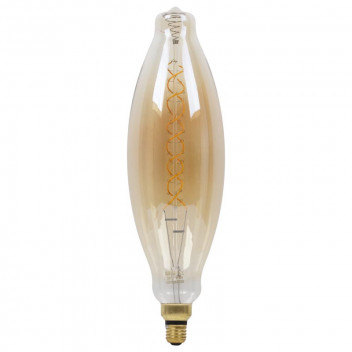 EUROLUX LED FILAMENT BULB AMBER E27 5W 2200K 125X445MM