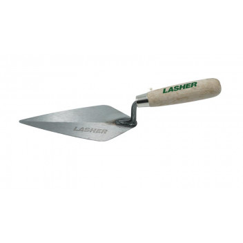 Lasher Pointing Trowel With Wooden Handle 175mm
