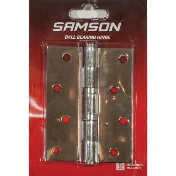 HINGE BUTT BALL BEARING HIN-10031BG CHROME PLATED 100X75MM