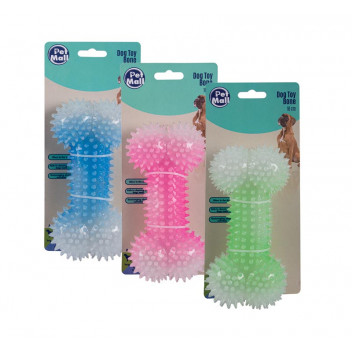 PETMALL DOG TOY BONE TEETH CLEANER 16CM