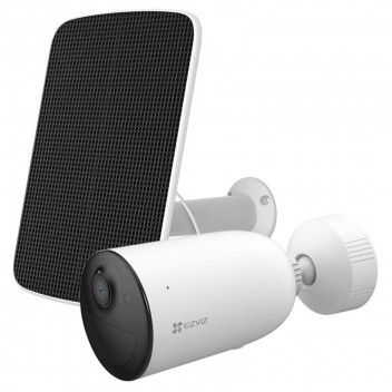 EZVIZ SMART HOME SOLAR STATIC 2K 3MP WIFI CAMERA KIT