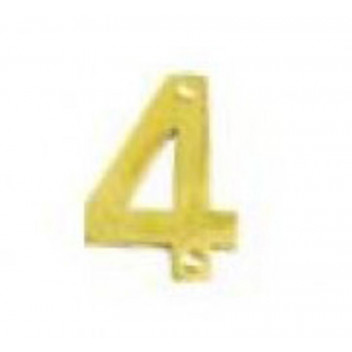 NUMERAL  HOUSE  BRASS  NO3  75MM  EB8013