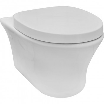 WHITE ECO DIPLOMATE WALL HUNG PAN