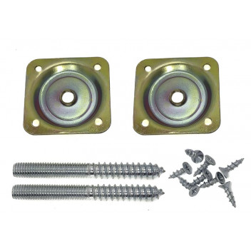 SPLAYED LEG FIXING KIT 45X45MM 2PIECE