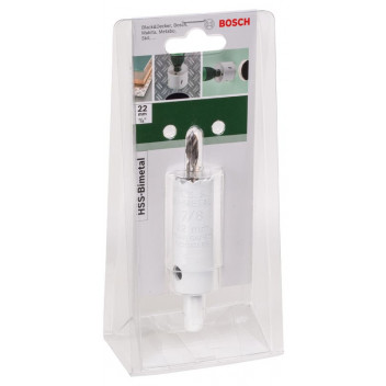 HSS BI-METAL HOLESAW 22 MM
