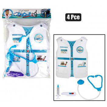 DOCTOR KIT DRESS UP PARTY COSTUME 4PACK