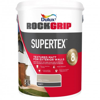 DULUX ROCKGRIP SUPERTEX MATT CLAY VALLEY TEXTURED PAINT 5L