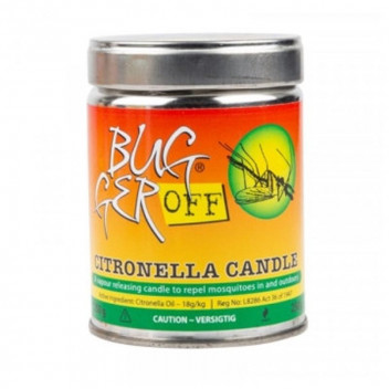 BUGGER OFF CITRONELLA CANDLE 250G