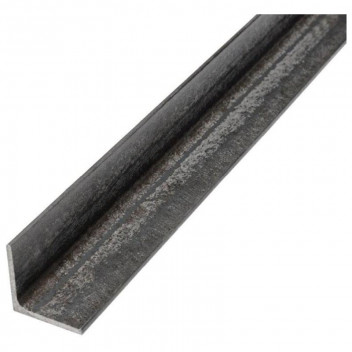 DARK BROWN ANGLE MILD STEEL 40X40X5MM X 6M