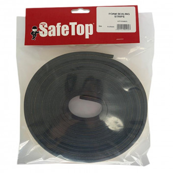 SAFETOP  FOAM SEALING STRIP GREY  6X25MMX5M