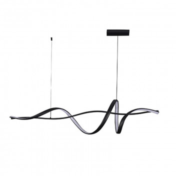 EUROLUX DRIFT PENDANT BLACK 3000K LIGHT