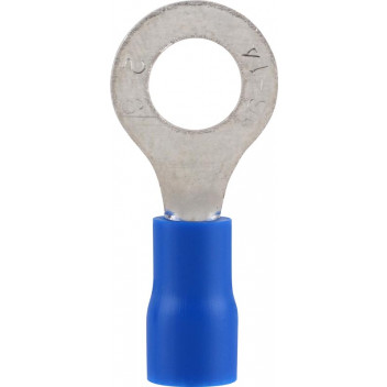 RUWAG PRE-INS RING TERMINAL BLUE 5MM 25 PER PACK