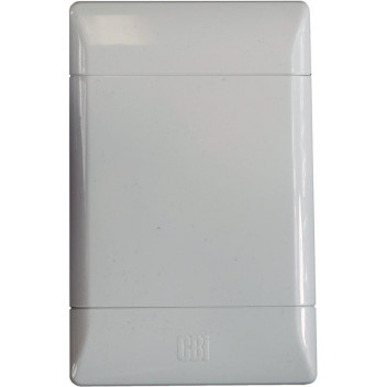 CBI WHITE GRID PLATE 50X100