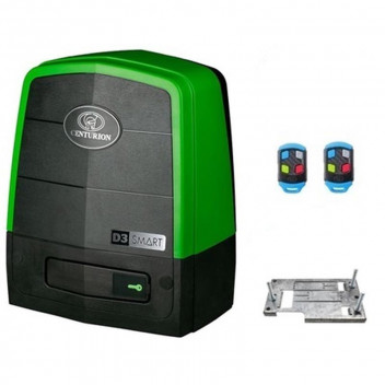 CENTURION SMART D3 SLIDING GATE MOTOR INCLUDING BASE AND REM 300KG