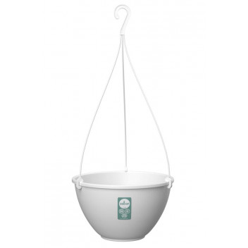 SEBOR WHITE WATER PLASTIC BOWL AND HOOK POT 25CM