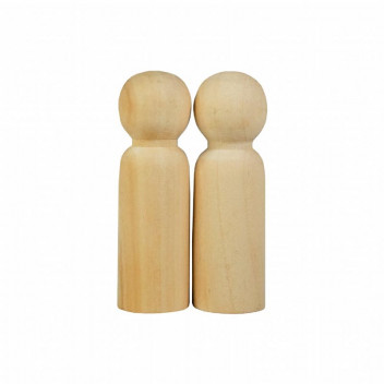 WOOD MALE DOLL