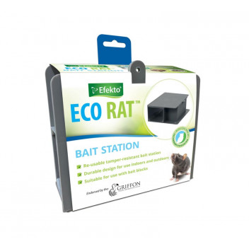 EFEKTO ECO BAIT STATION WITH RAT BAIT
