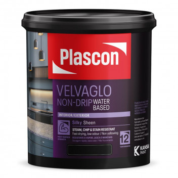 BASEPAINT ENAMEL NON DRIP   WATERBASED   DEEP VELVAGLO 1L PLASCON