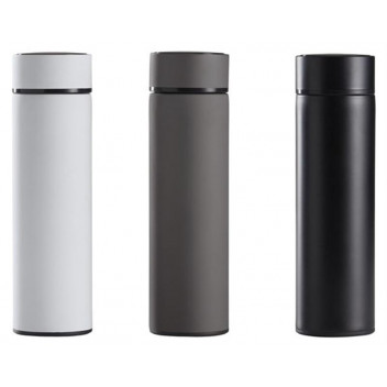 VACUUM FLASK WITH THERMOMETER 0.4L