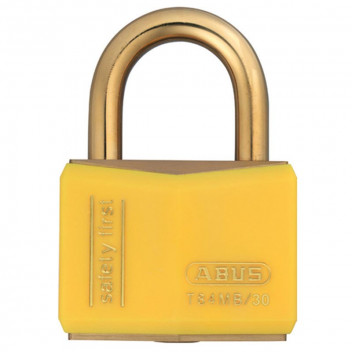 ABUS BLISTER MARINE YELLOW BRASS PADLOCK 30MM