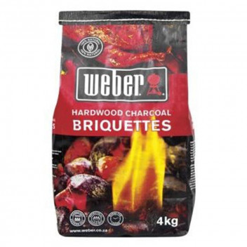 WEBER BRAAI BRIQUETTES COAL 4KG