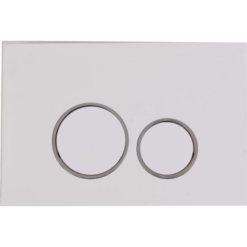 RIIFO FLUSH PLATE ROUND CHROME
