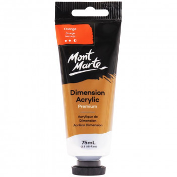 ORANGE CRAFT ACRYLIC PAINT 75ML