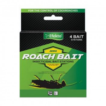 EFEKTO 4 PACK ZERO ROACH BAIT