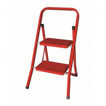 2 STEP STEEL HOUSEHOLD LADDER 150KG