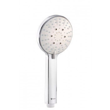 COBRA WHITE FRONT DEN 3 SPRAY ROUND HAND SHOWER