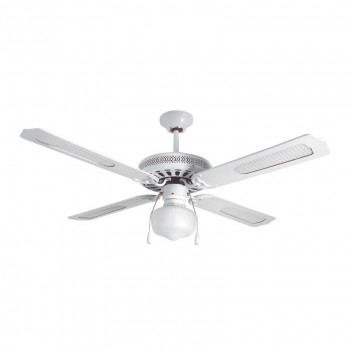 RADIANT WHITE CEILING FAN LIGHT 52INCH