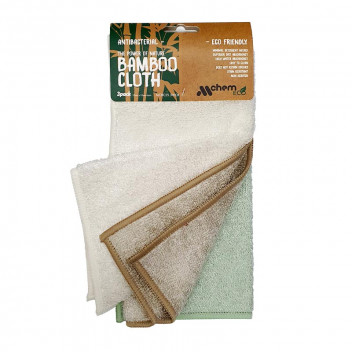 M-CHEM ECO BAMBOO CLOTH 25X25CM 3PACK
