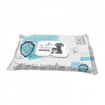 M-PETS ANTIBACTERIAL PET WIPES