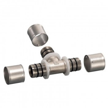 RIFENG NICKEL PLATED EQUAL TEE 25MM