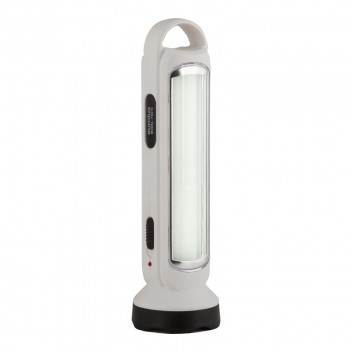 EUROLUX WHITE EMERGENCY LED RECHARGEABLE LIGHT 3W 9W