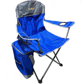 OZTRAIL SIDE CHILLER CHAIR BLUE 135KG