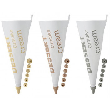 ICING BAG WITH 7X FITTINGS