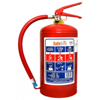 SAFEQUIP DCP FIRE EXTINGUISHER RED 4.5KG.