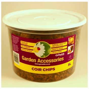 TUB COIR CLEAR CHIP BUFFERED 25MM 5L