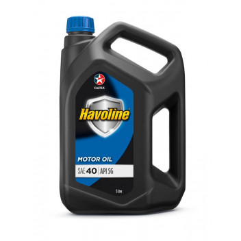 CALTEX HAVOLINE SAE 40 ENGINE OIL 5L