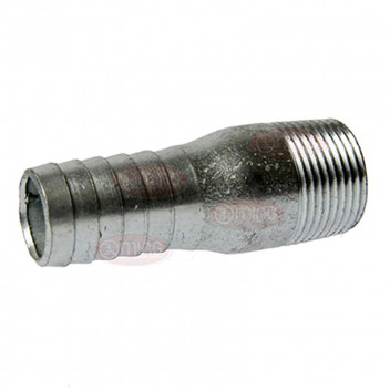 GALVANIZED SWAGE NIPPLE 15MM