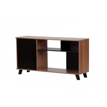 OSLO CHERRY AND BLACK FOOTBALL HARVARD PLASMA TV UNIT 1350MM X 380MM