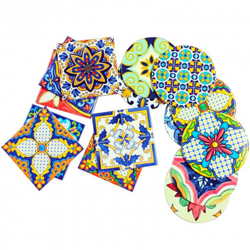 VILLA ALEGRE CERAMIC POT COASTER 16.5CM