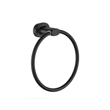 RING TOWEL ZENNA BLACK