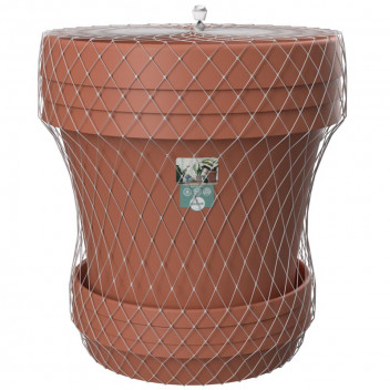 SEBO NAMIB DUNE PLASTIC POT AND SAUCER SET 30CM