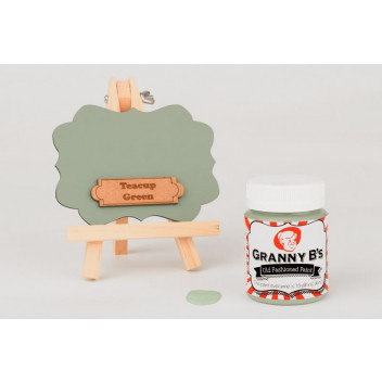 GRANNY B CHALKED PAINT TEACUP GREEN 125ML