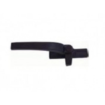 BLACK ALUMINIUM LEFT WINDOW CASEMENT