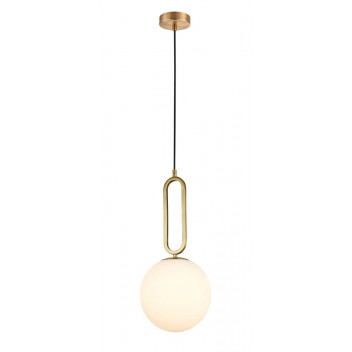 K LIGHT BRASS E27 CROQUET PENDANT LIGHT 30CM