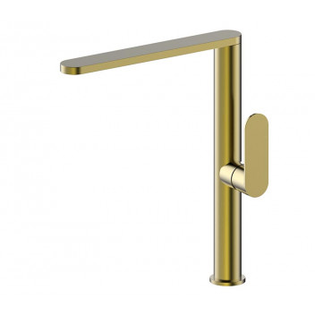 BLUTIDE SATIN BRASS SINGLE HOLE SINK MIXER