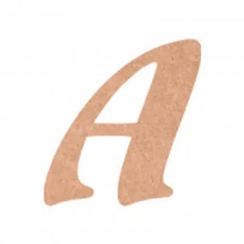 FLAMENCO A WOODEN ALPHABET 10CM